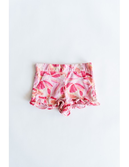 short de colores rosados