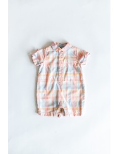 monito cuadros coral celeste y amarillo