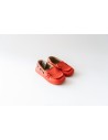 mocasines rojos