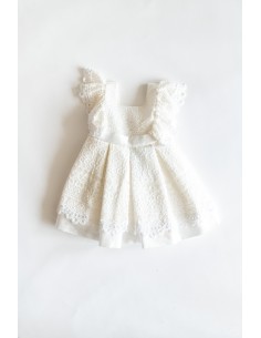 vestido blanco de encaje