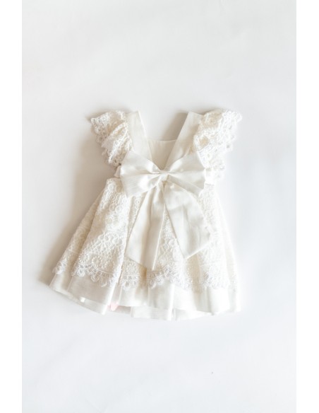 vestido blanco de encaje