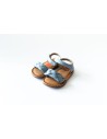 sandalias celestes