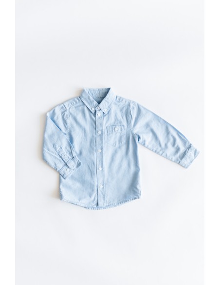 camisa celeste