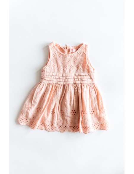 vestido rosa pale