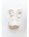 romper blanco lino