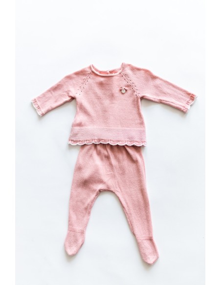 set primera puesta rosado