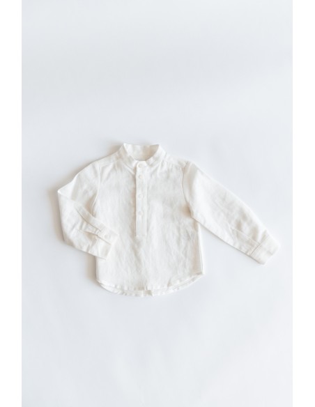 camisa manga larga blanca