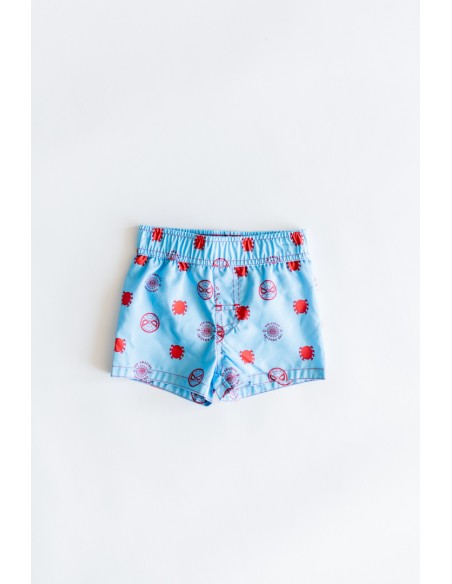 pantalon de bano spiderman