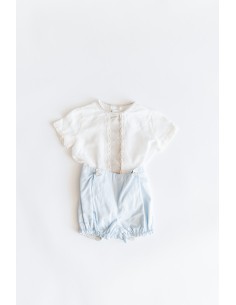 set short celeste top beige