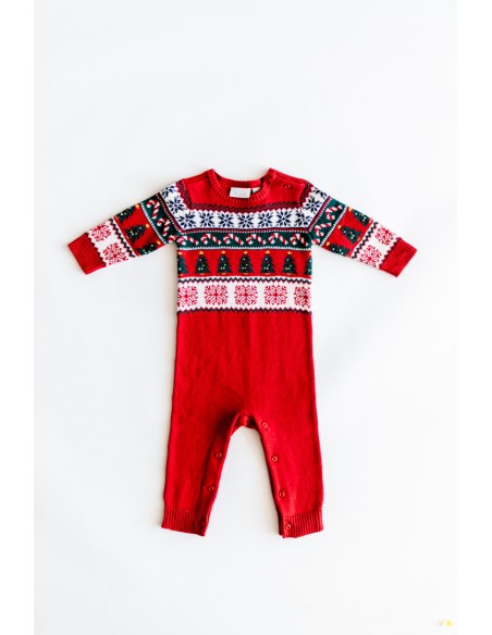 pijama punto navideño