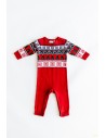pijama punto navideño