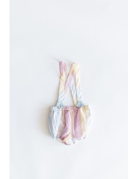 short con tirantes colores pasteles