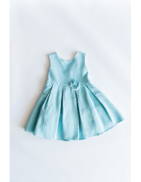 vestido turquesa