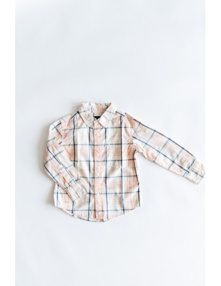 camisa rayas salmon