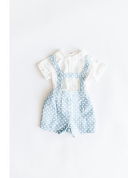 camisa lino blanco romper bolas blancas
