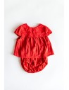 set short y top rojo