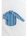 camisa cuadros azules