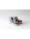 sneakers rosados con celeste