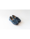 mocasines azules