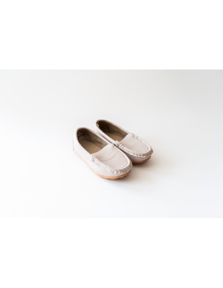 mocasines beige