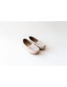 mocasines beige