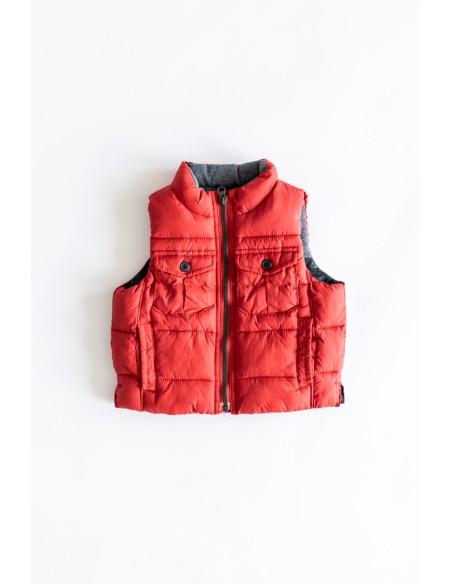 chompa vest roja