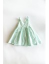 vestido rayas turquesas