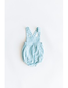 monito rayas turquesa con azul