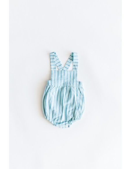 monito rayas turquesa con azul
