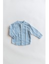 camisa celeste