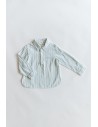 camisa rayas verde agua