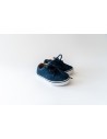 zapatos azules de gamuza