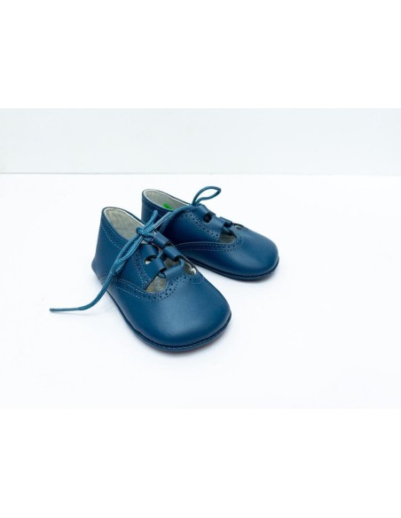zapatos azules de pasador