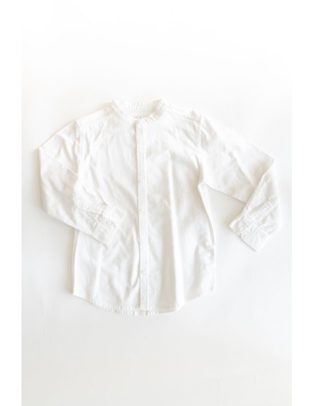 camisa manga larga blanca