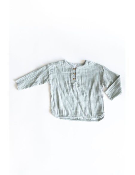 camisa turquesa