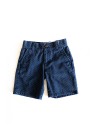short azul con puntitos