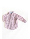camisa cuadritos celestes y salmon