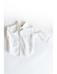 camisa manga larga blanca