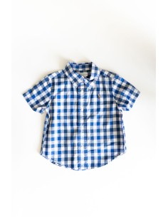 camisa cuadros azules