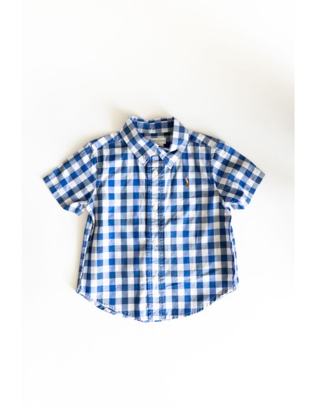 camisa cuadros azules
