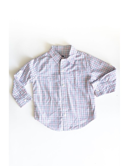 camisa rayas celestes azules y rosadas