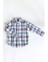 camisa rayas azules rojas celestes y amarillas