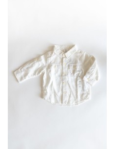 camisa blanca lino