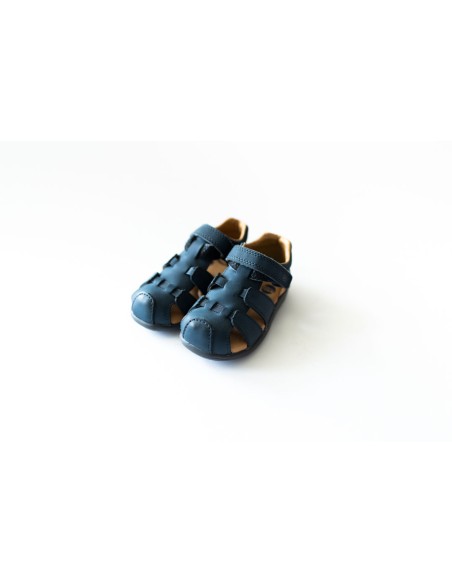sandalias azules