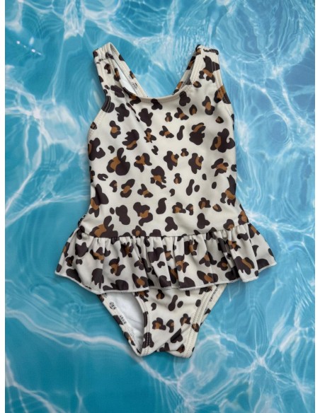 pantalon de baño con manchas animal print
