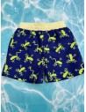 pantalon de bano azul de ranas