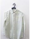 camisa colores pastel amarillo y celeste