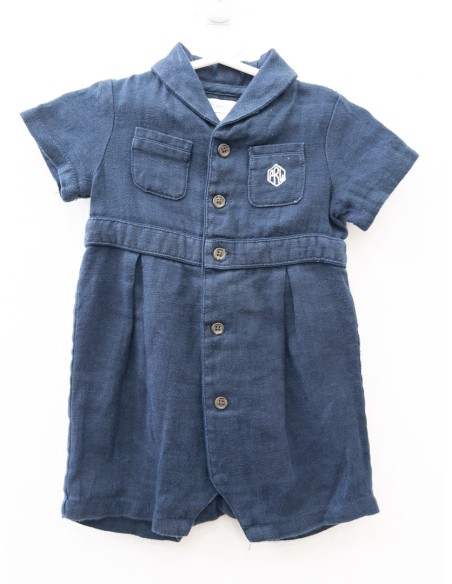 enterizo jean azul