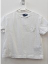 camiseta blanca con tortuga blanca