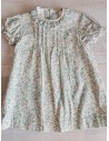 vestido flores verdes